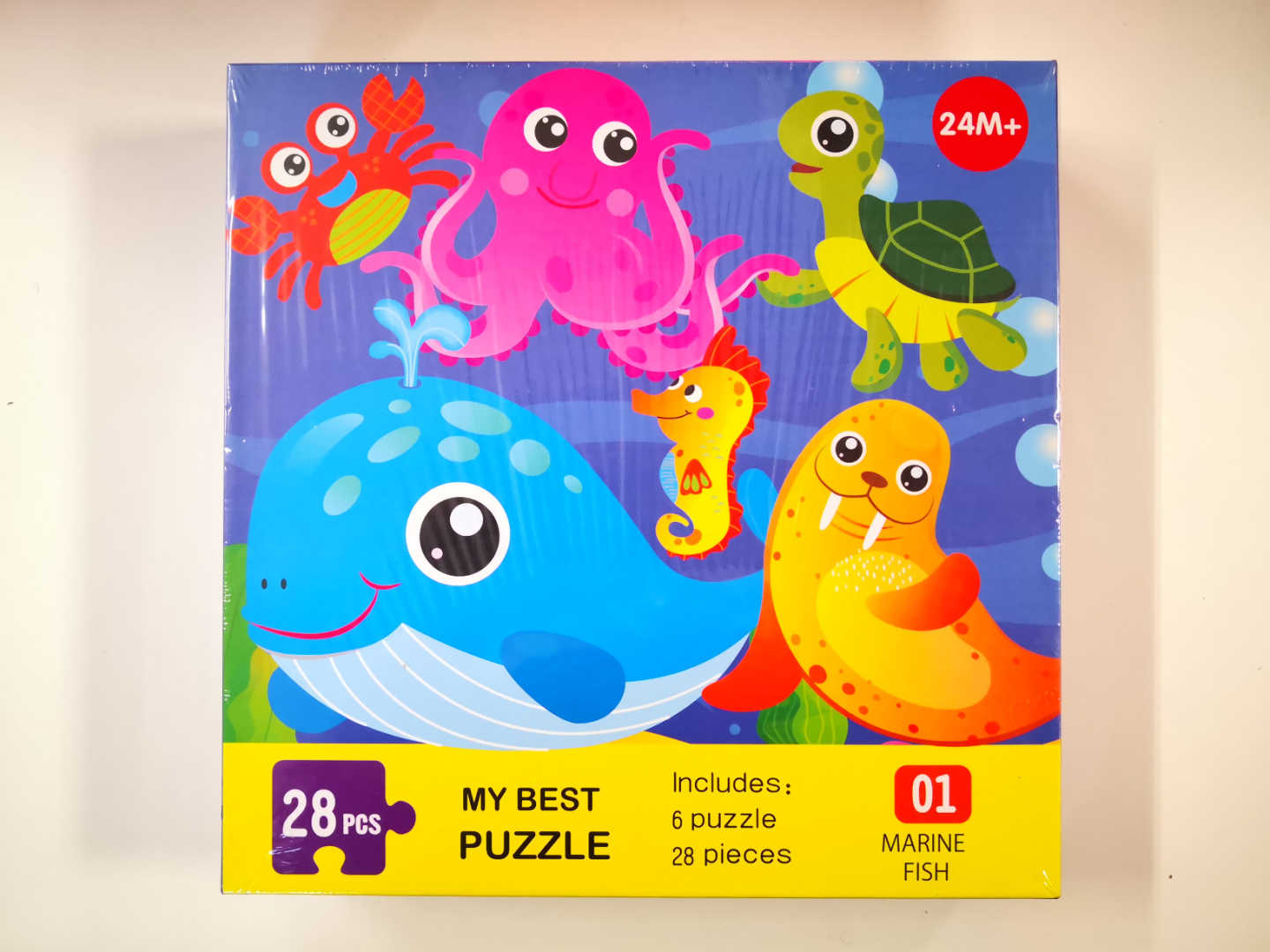 My Best Puzzle 01 (Tengeri llatok)